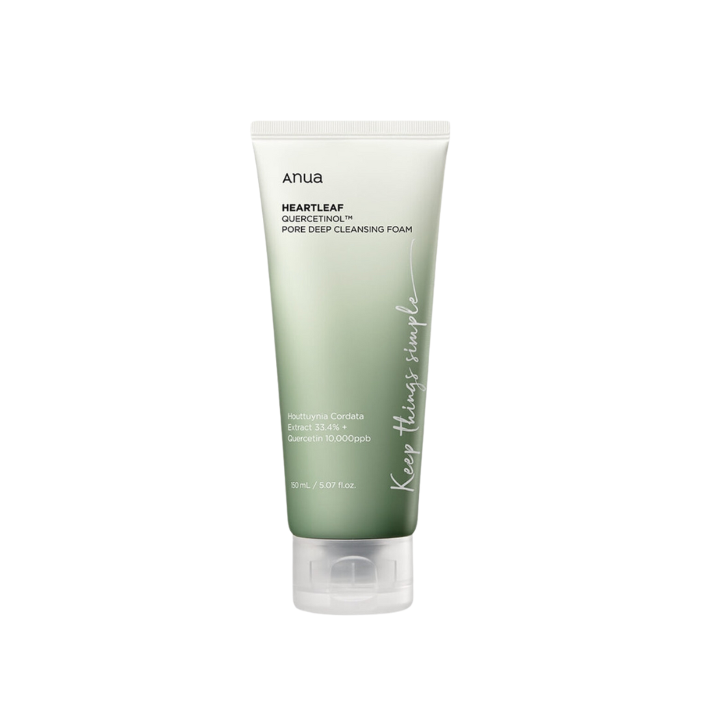 Anua Heartleaf Quercetinol Pore Deep Cleansing Foam (150mL)