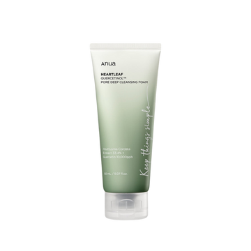 Anua Heartleaf Quercetinol Pore Deep Cleansing Foam (150mL)