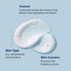 Torriden Dive-in Low Molecular Hyaluronic Acid Cleansing Foam (150mL)