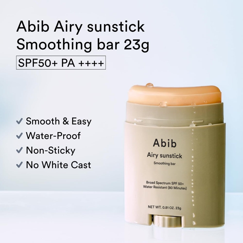 Abib Airy Sunstick Smoothing Bar (23mL)