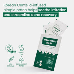 Purito Seoul All Care Recovery Cica-Aid (51 Patches)