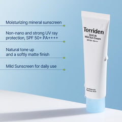 Torriden Dive-in Low Molecular Hyaluronic Acid Mild Sun Cream (60mL)