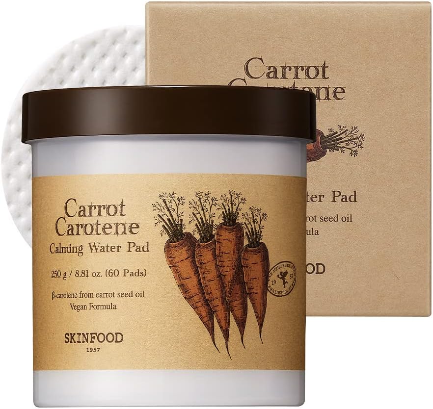 Skinfood Carrot Carotene Calming Water Pad (60 Pads)