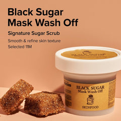 Skinfood Black Sugar Mask Wash Off (120g)