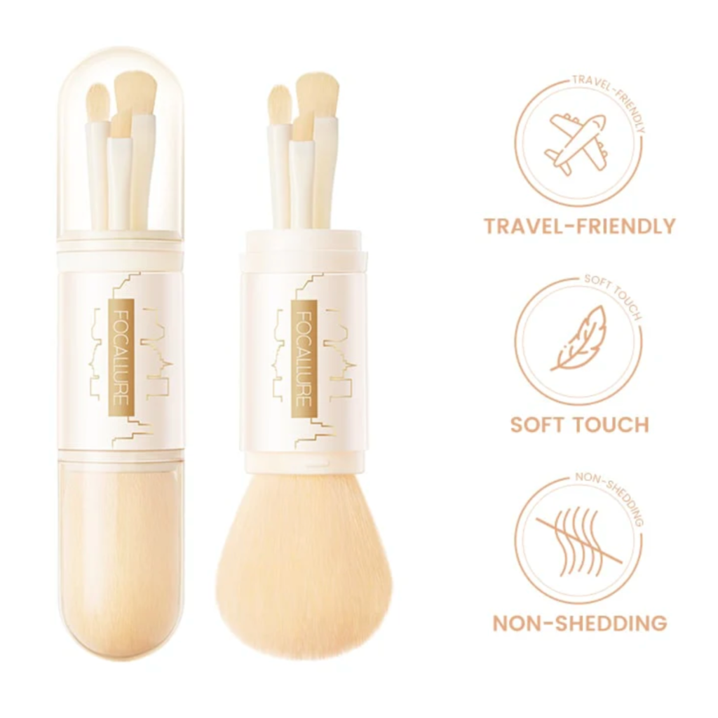 Focallure 4-In-1 Makeup Brush Set