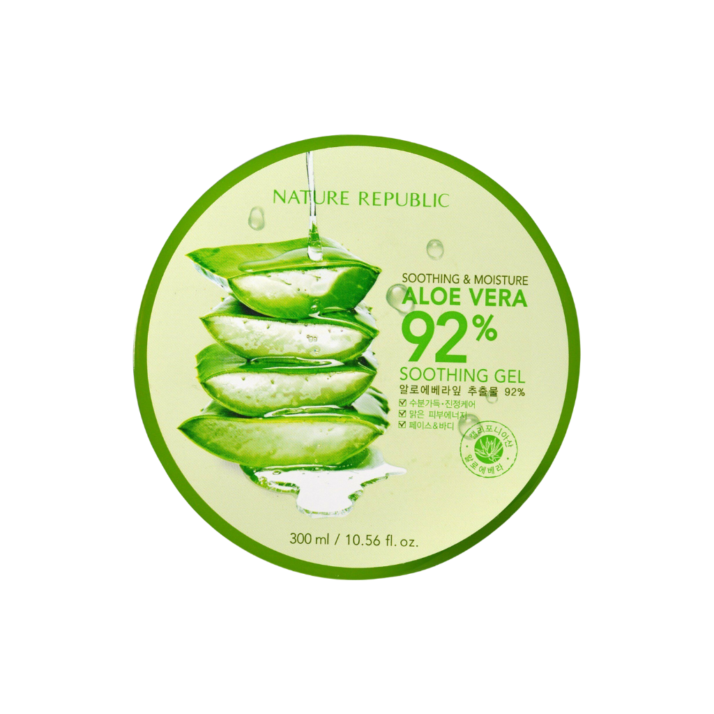 Nature Republic Soothing & Moisture Aloe Vera 92% Soothing Gel (300mL)