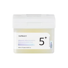 Numbuzin No.5 Vitamin-Niacinamide Concentrated Pad (70 sheets)