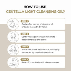 SKIN1004 Madagascar Centella Light Cleansing Oil (200mL)